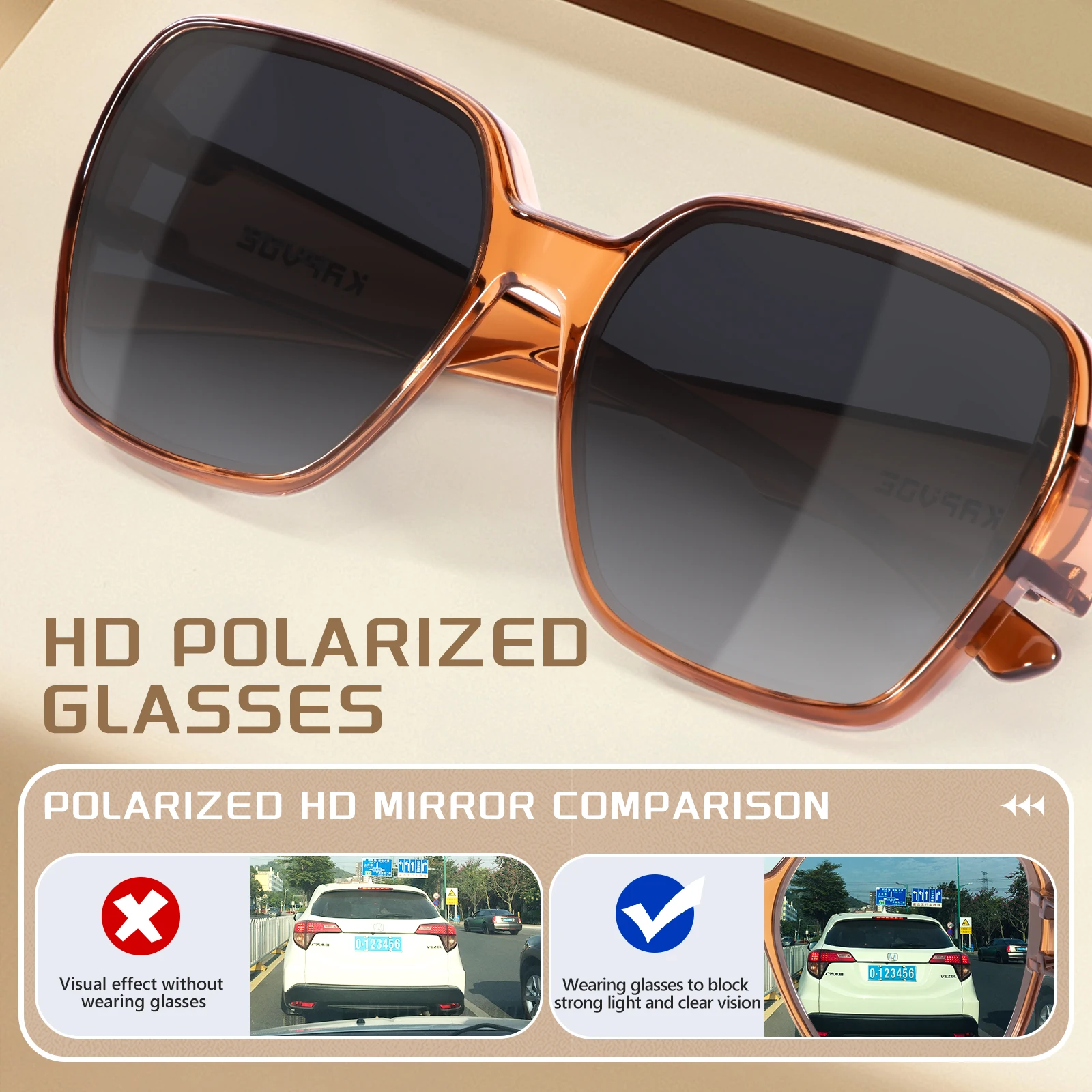 Kapvoe Shades Driving Fishing  - Fishing Sunglasses Polarized ulasan dan harga