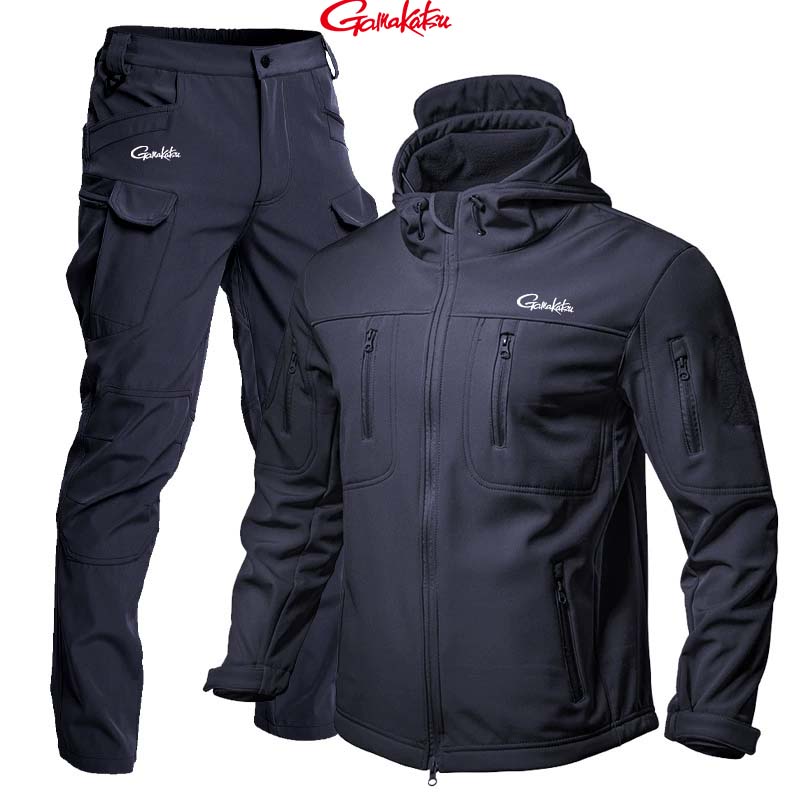Gamakatsu Fishing Shark Skin S - Fishing Rain Suit ulasan dan harga