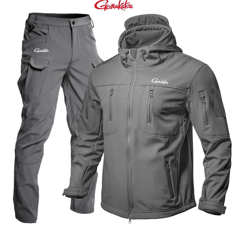 Gamakatsu Fishing Shark Skin S - Fishing Rain Suit ulasan dan harga